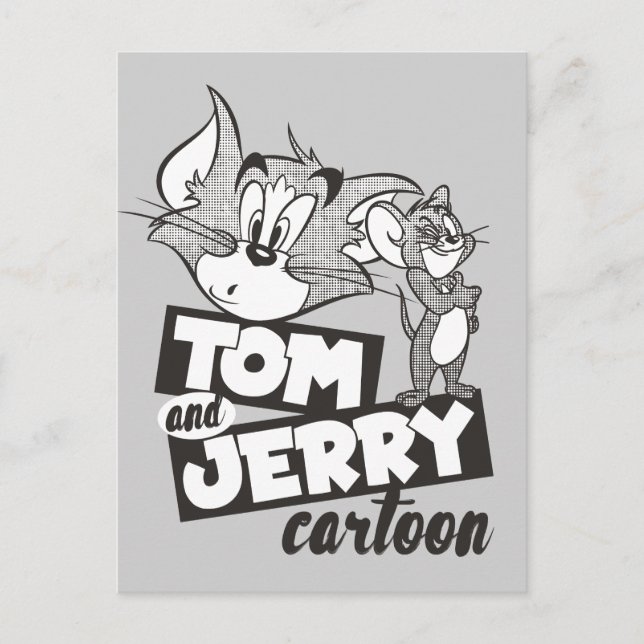Postal Tom Y Jerry | Tom Y Jerry Personalizado (Anverso)