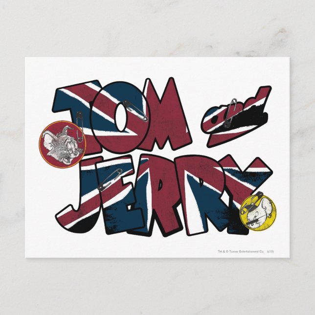 Postal Tom y Jerry UK Overload 2 (Anverso)