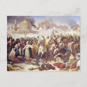 Postal Toma de Jerusalén