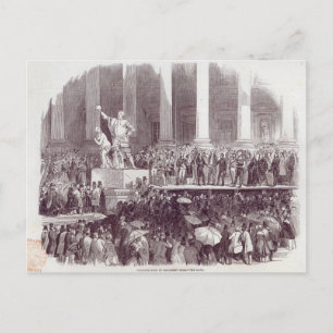 Postal Toma de mando del presidente Polk: El juramento