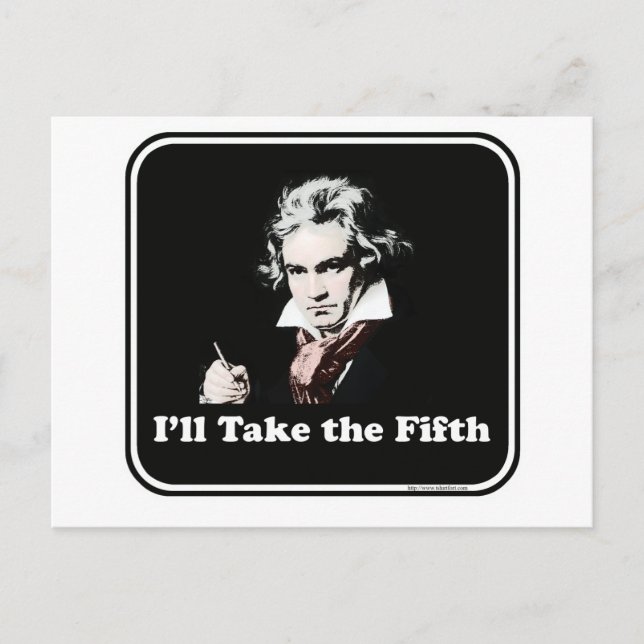 Postal ¡Toma la quinta! (Anverso)