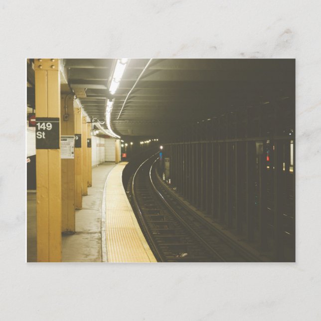 Postal Tomando el 6 (Nueva York, Nueva York) (Anverso)