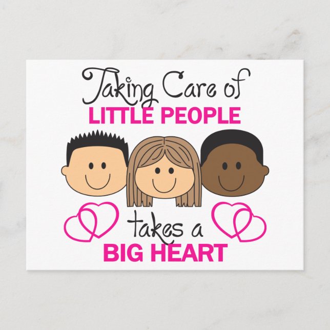 Postal Tomar cuidado (Anverso)