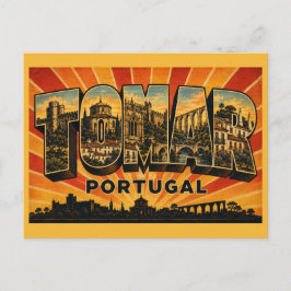 Postal Tomar Portugal Convento de Cristo
