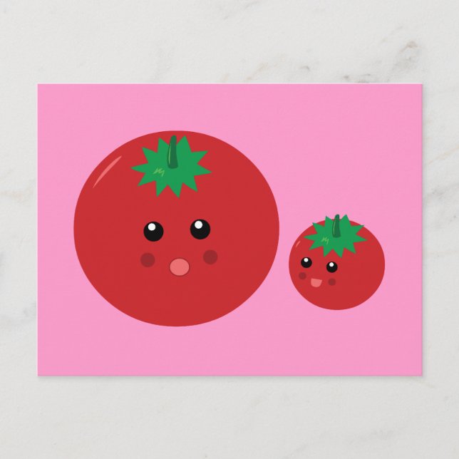 Postal Tomate lindo (Anverso)