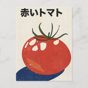 Postal Tomate Rojo