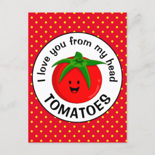 Postal Tomates Desde Mi Cabeza