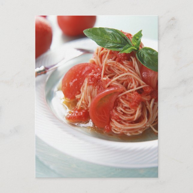 Postal Tomato Spaghetti (Anverso)