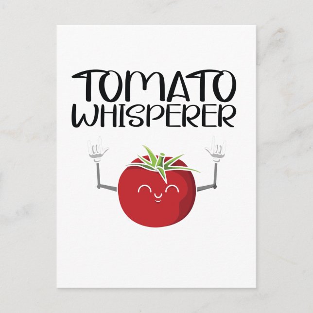 Postal Tomato Whisperer (Anverso)