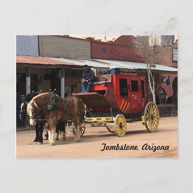 Postal Tombstone, Arizona (Anverso)