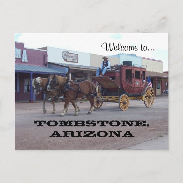 Postal Tombstone, Az (Anverso)