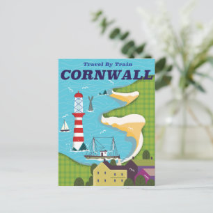 Postal Tome un tren para Cornwall