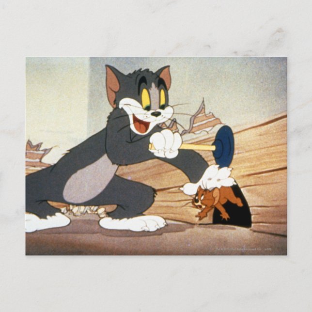 Postal Tome Y Jerry Plunger (Anverso)