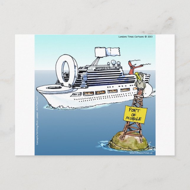 Postal Tomemos un Cruise Funny Regalos Tees & Cards (Anverso)