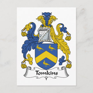Postal Tomkins Family Crest