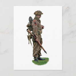 Postal "Tommy" británico de la Segunda Guerra Mundial