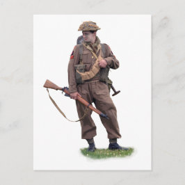 Postal "Tommy" británico de la Segunda Guerra Mundial