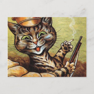 Postal Tommy Catkins Louis Wain