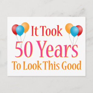 Postal Tomó 50 Años Mirar Esto Bien