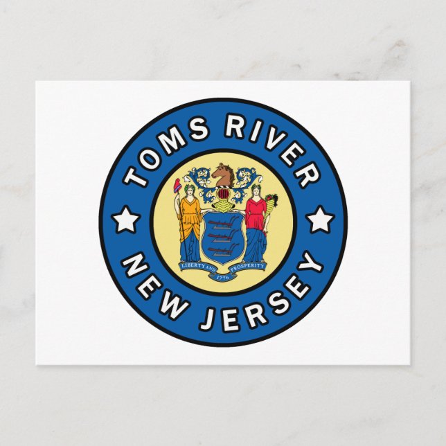 Postal Toms River New Jersey (Anverso)