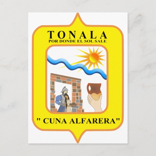 Postal Tonala, México (Anverso)