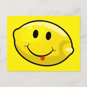 Postal Tonelada de limón amarillo