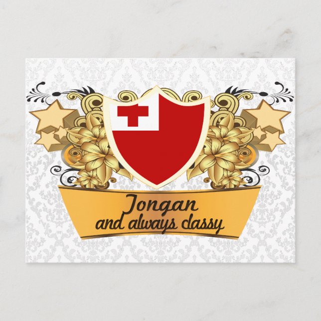 Postal Tonga clásica (Anverso)