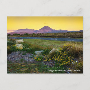 Postal Tongariro Vocano, Nueva Zelandia