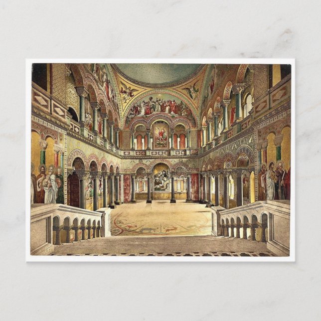 Postal Tono, Castillo de Neuschwanstein, Alta Baviera, (Anverso)