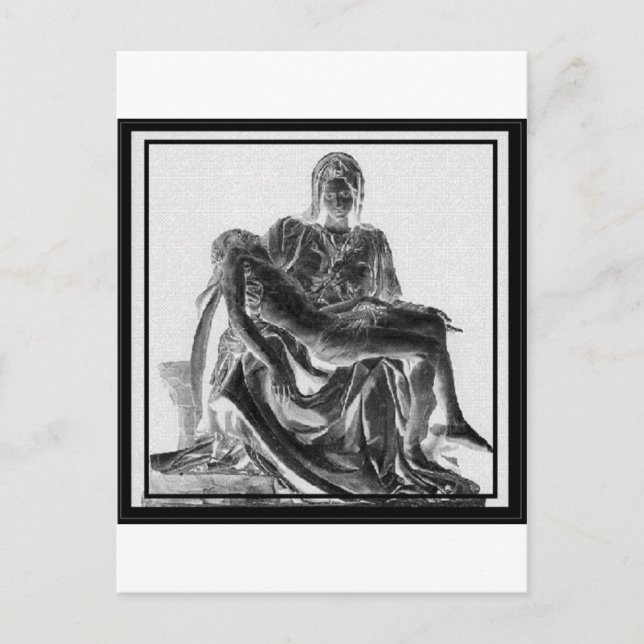 Postal Tono de pieta (Anverso)
