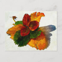 Tonos coloridos de hojas de otoño