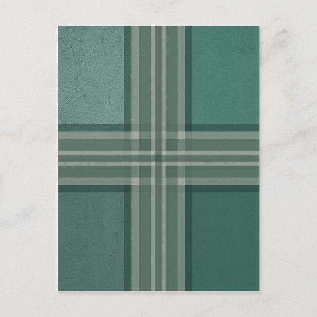 Postal Tonos verdes (Anverso)