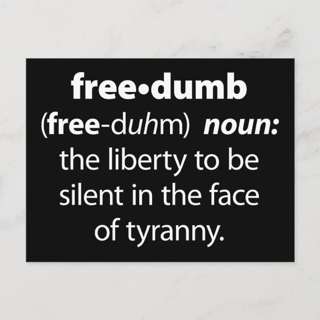 Postal Tontería (Anverso)