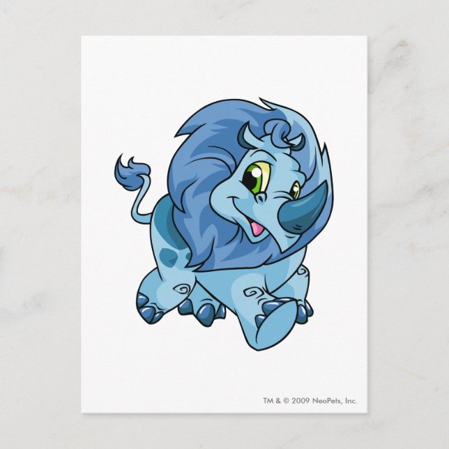 Postal Tonu Blue (Anverso)