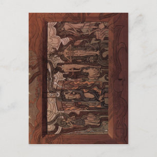 Postal Toorop, Jan Das Lied der Zeit 1893 Technique Paste