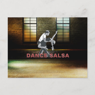 Postal TOP Dance Salsa