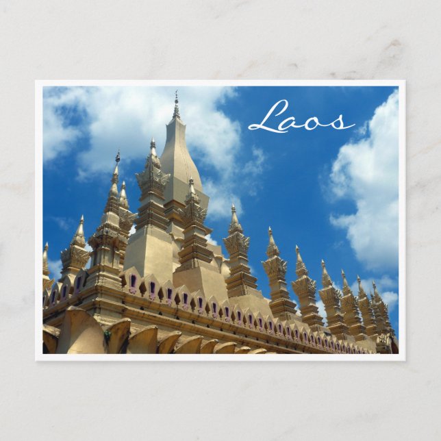 Postal top dorado (Anverso)