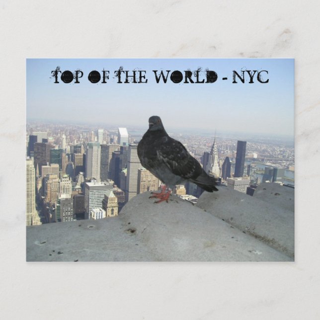 POSTAL TOP OF THE WORLD - NYC (Anverso)