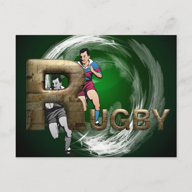 Postal TOP Rugby (Anverso)