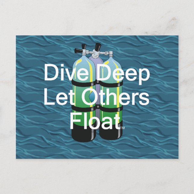 Postal TOP Scuba (Anverso)