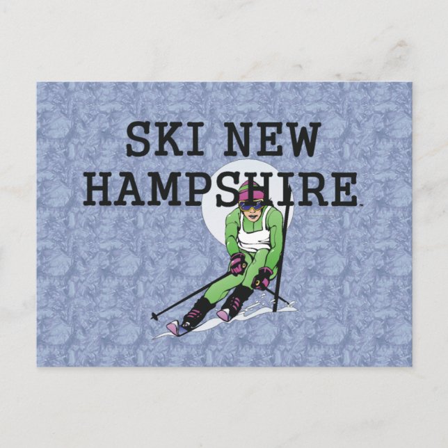 Postal TOP Ski New Hampshire (Anverso)