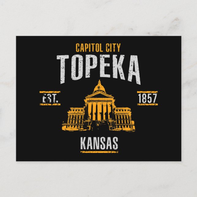 Postal Topeka (Anverso)