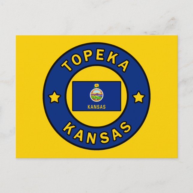 Postal Topeka Kansas (Anverso)
