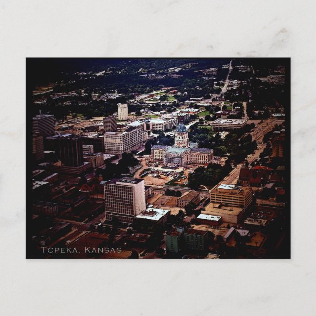 Postal Topeka, Kansas (Anverso)
