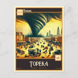 Postal Topeka, Kansas | Vintage