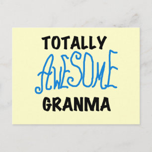 Postal Toques de remera azul granma totalmente asombrosos