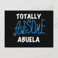 Toques y regalos azul de Abuela totalmente asombro