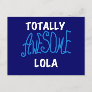 Postal Toques y regalos todosos Lola Blue