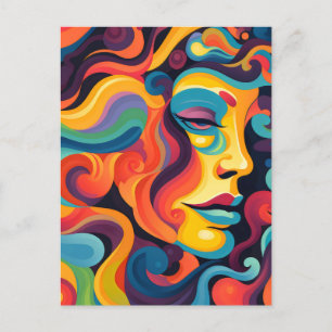 Postal Torbellino de Emociones Vibrantes