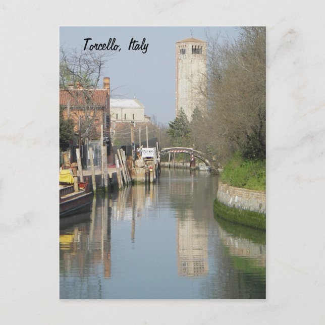Postal Torcello (Italia) (Anverso)